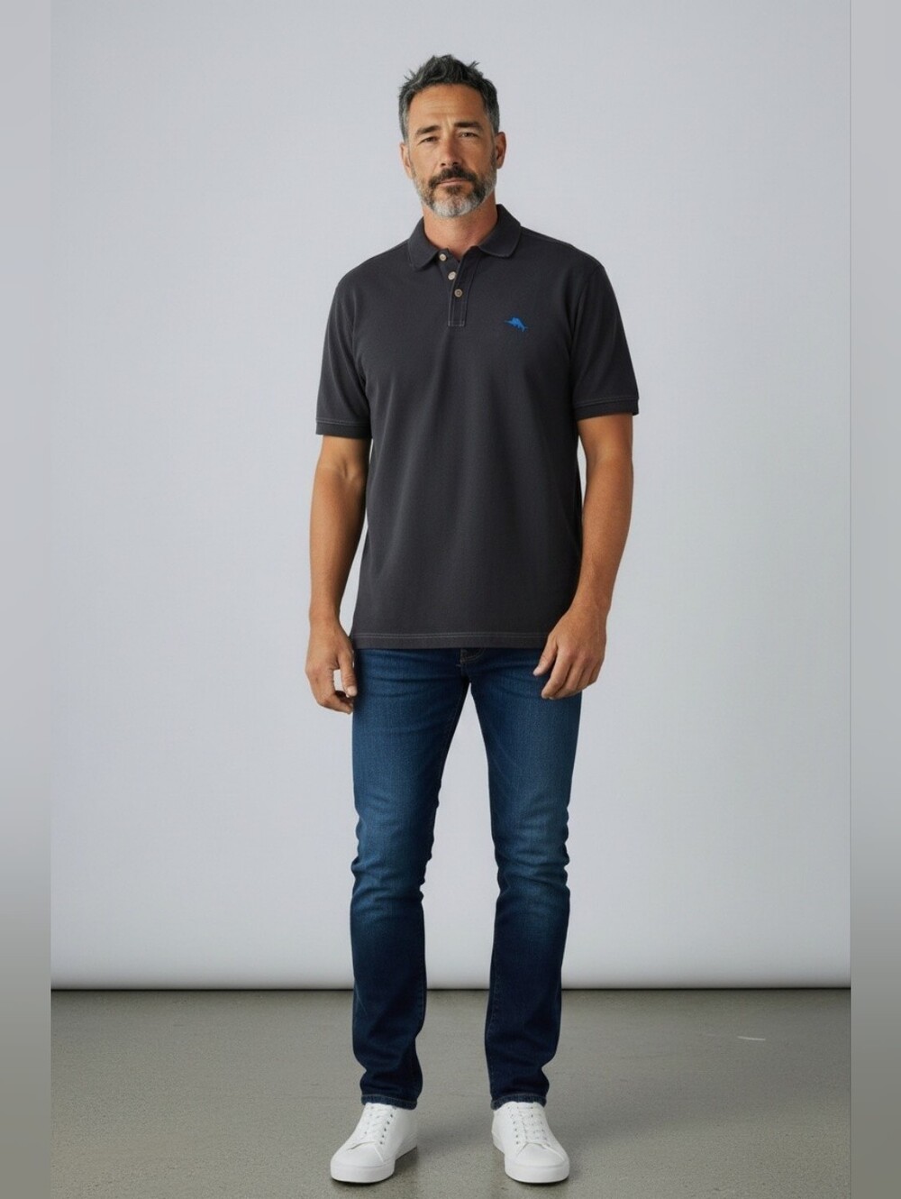Tommy Bahama Emfielder Johnny Collar Polo Size XL